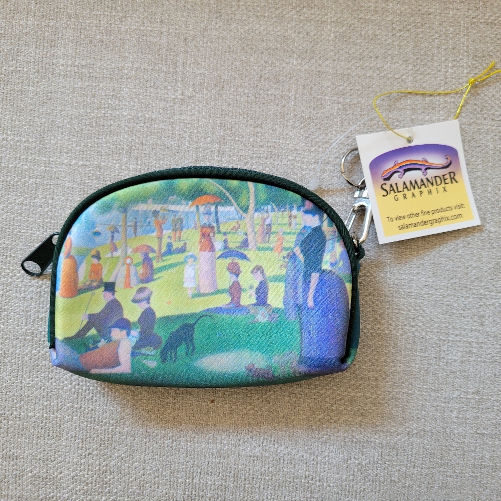 NWT! Seurat-graphic Coin Purse